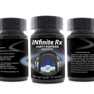 INfinite Rx Party Poppers Macrodosing Mushrooms Capsules