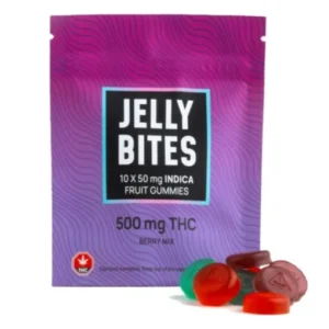 Indica Fruit Gummies Berry Mix 100mg + 500mg (Jelly Bites)