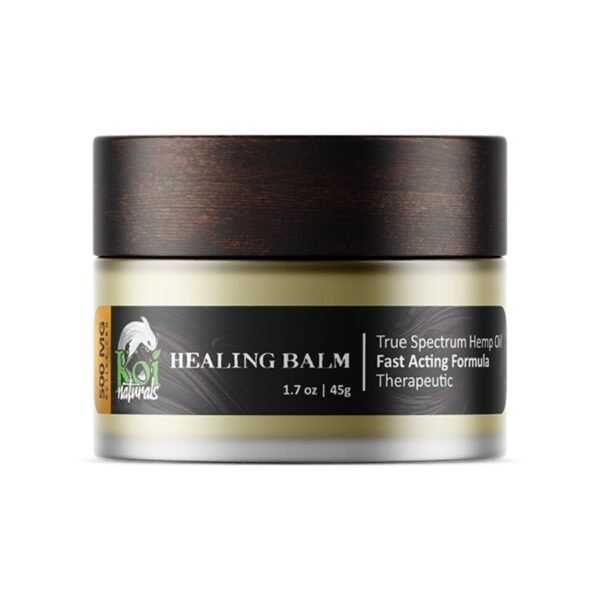 Koi CBD, Hemp Extract Healing CBD Balm, 1.7oz, 500mg CBD