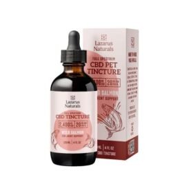 Lazarus Naturals, Wild Salmon Flavored Joint Support CBD Oil Tincture, Full Spectrum, 4fl oz, 2400mg CBD