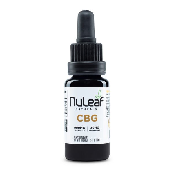 NuLeaf Naturals, CBG Oil, Full Spectrum, .5fl oz, 900mg CBG