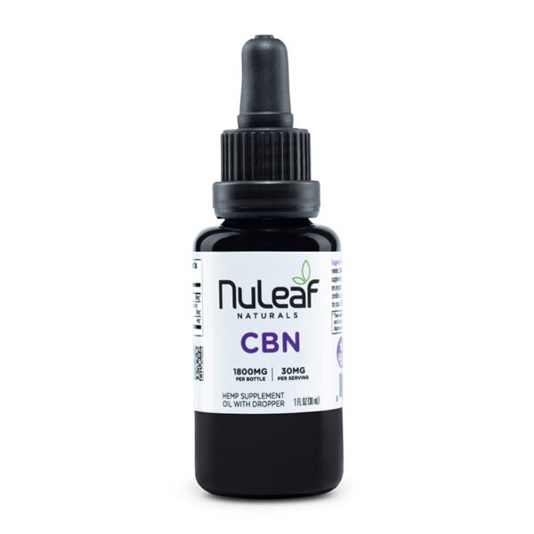 NuLeaf Naturals, CBN Oil, Full Spectrum, 1fl oz, 1800mg CBN